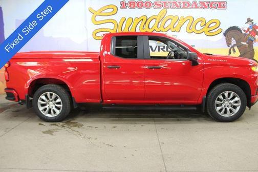 Red 2022 Chevrolet Silverado 1500 Limited Custom