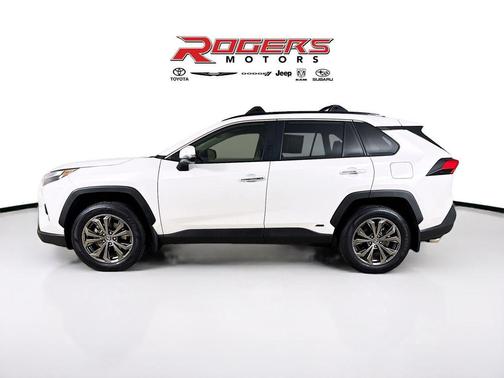 Wind Chill Pearl 2024 Toyota RAV4 Hybrid Limited