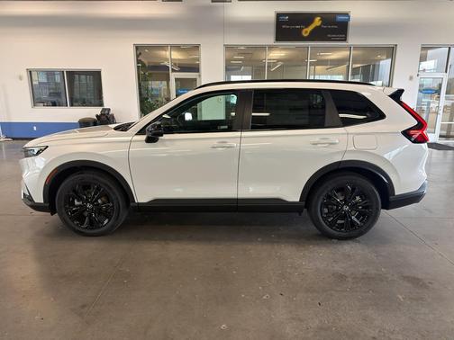 Platinum White Pearl 2026 Honda CR-V Hybrid Sport Touring AWD
