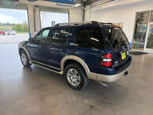 Dark Blue Pearl Clearcoat Metallic 2007 Ford Explorer Eddie Bauer