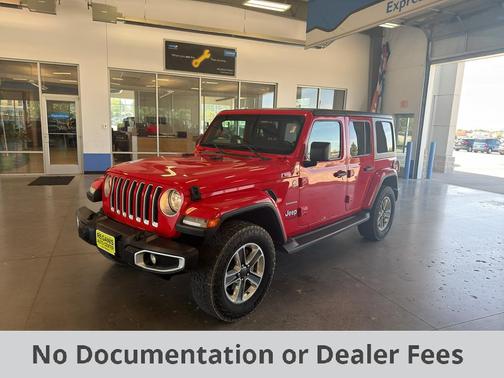 Firecracker Red Clearcoat 2020 Jeep Wrangler Unlimited Sahara