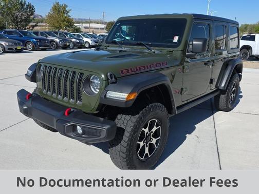 Sarge Green Clearcoat 2022 Jeep Wrangler Unlimited Rubicon