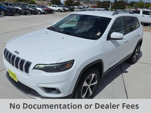 Bright White Clearcoat 2019 Jeep Cherokee Limited