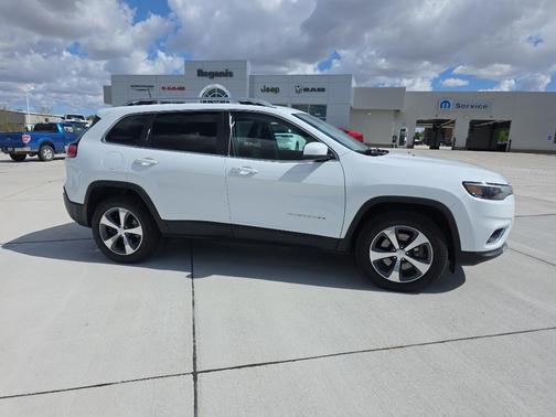 Bright White Clearcoat 2019 Jeep Cherokee Limited