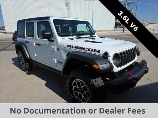 Bright White Clearcoat 2025 Jeep Wrangler Rubicon
