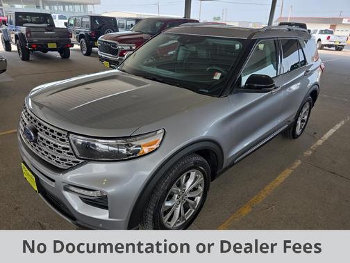 Iconic Silver Metallic 2021 Ford Explorer Limited