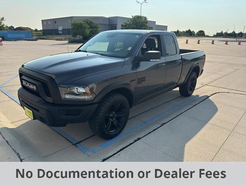 Granite Crystal Metallic Clearcoat 2022 RAM 1500 Classic Warlock Quad Cab 4x4 6'4' Box