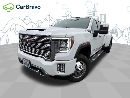 Summit White 2022 GMC Sierra 3500 Denali