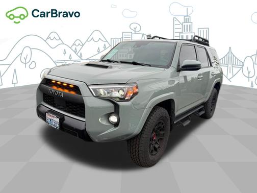 Lunar Rock 2021 Toyota 4Runner TRD Pro