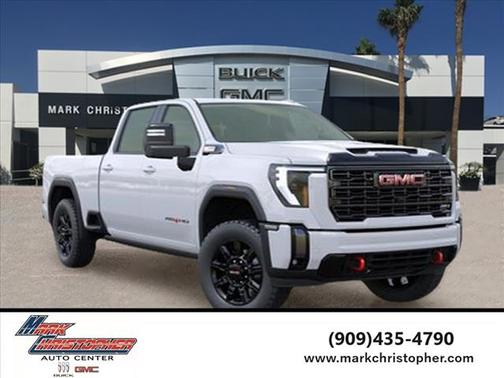 Summit White 2026 GMC Sierra 2500 AT4