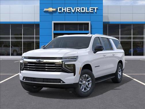 Summit White 2026 Chevrolet Suburban LT