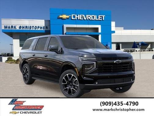 Black 2026 Chevrolet Suburban RST