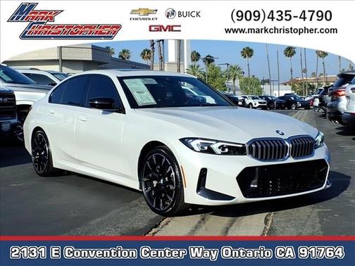 White Metallic 2025 BMW 330 i xDrive