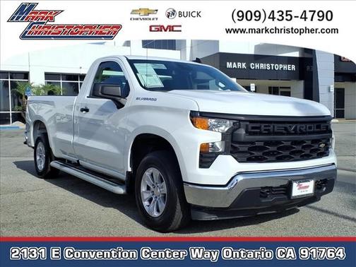 Summit White 2025 Chevrolet Silverado 1500 WT