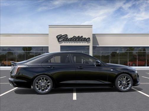Raven Black 2026 Cadillac CT4 Sport