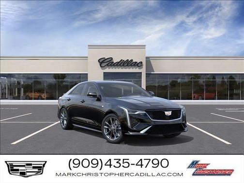 Raven Black 2026 Cadillac CT4 Sport