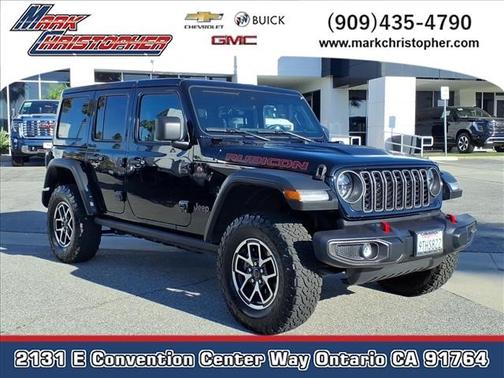 Black Clearcoat 2025 Jeep Wrangler Rubicon