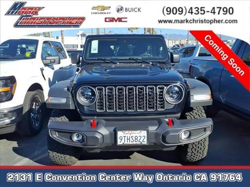 Black Clearcoat 2025 Jeep Wrangler Rubicon