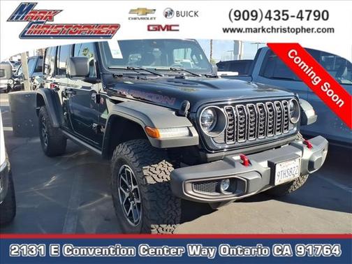 Black Clearcoat 2025 Jeep Wrangler Rubicon