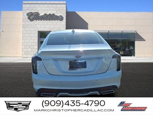 Crystal White Tri-Coat 2024 Cadillac CT5 Sport RWD