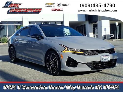 Wolf Gray 2023 Kia K5 GT