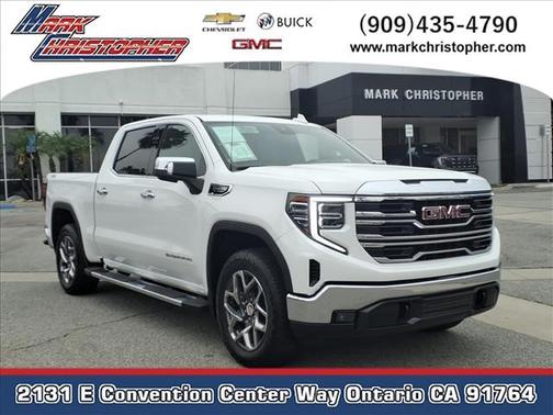 Summit White 2026 GMC Sierra 1500 SLT