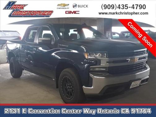 Blue Metallic 2021 Chevrolet Silverado 1500 LT