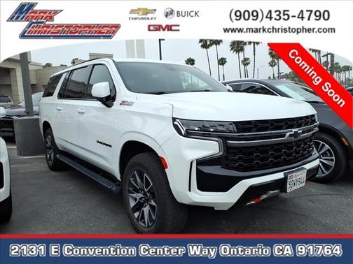 Summit White 2022 Chevrolet Suburban Z71