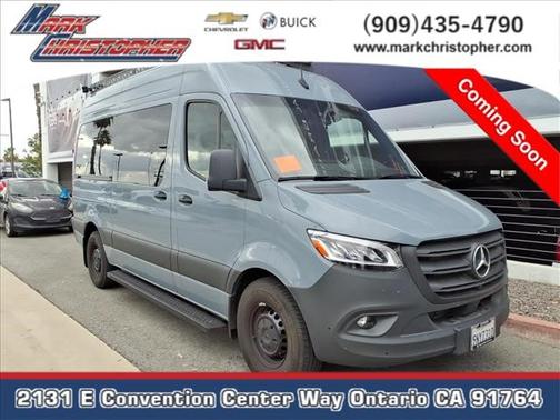 Gray 2024 Mercedes-Benz Sprinter 2500 144 WB Standard Roof Passenger
