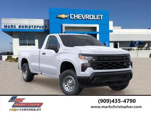 Summit White 2026 Chevrolet Silverado 1500 WT