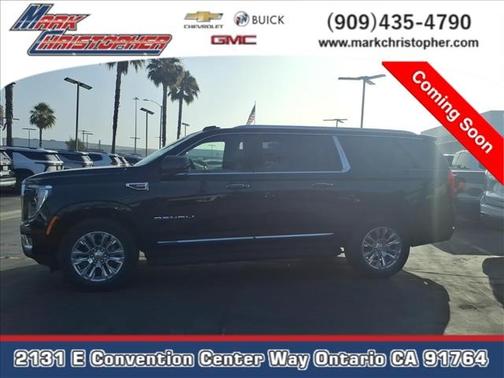 Onyx Black 2025 GMC Yukon XL Denali