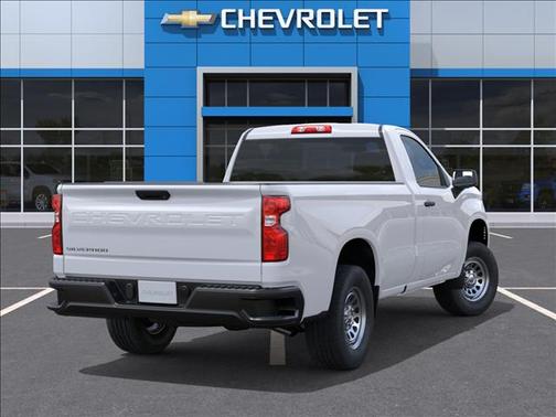 Summit White 2026 Chevrolet Silverado 1500 WT