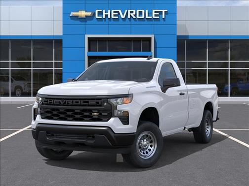Summit White 2026 Chevrolet Silverado 1500 WT