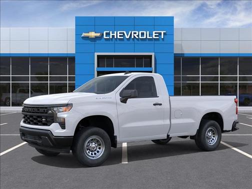 Summit White 2026 Chevrolet Silverado 1500 WT