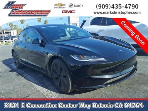 Black 2024 Tesla Model 3 Long Range