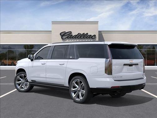 Vibrant White 2026 Cadillac Escalade ESV Platinum Sport