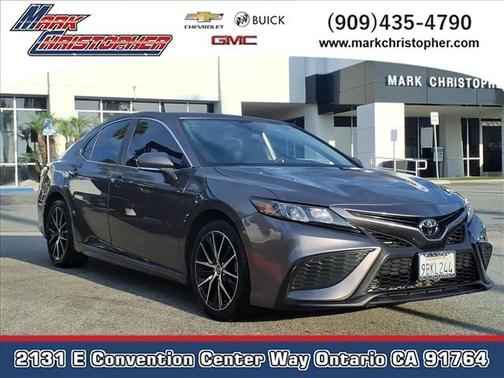 Gray 2022 Toyota Camry