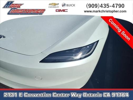 Pearl White Multi 2025 Tesla Model 3 Long Range