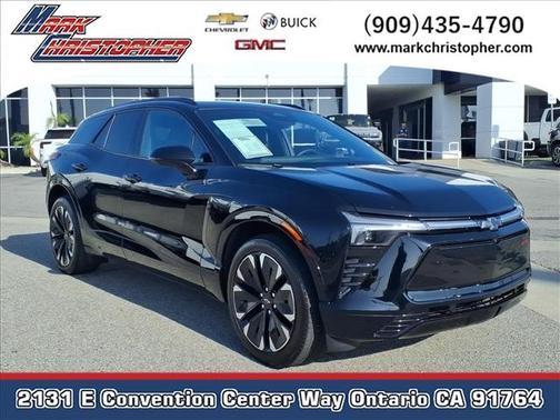 Black 2025 Chevrolet Blazer EV RS