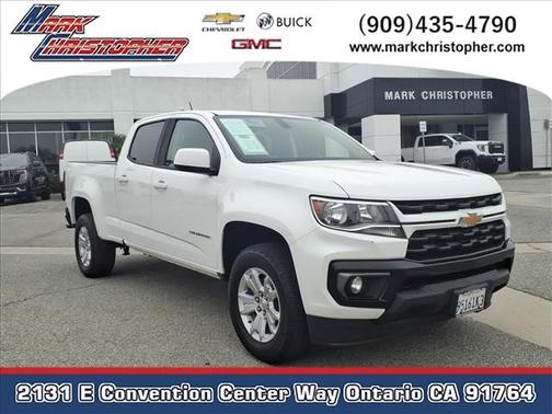 Summit White 2022 Chevrolet Colorado LT
