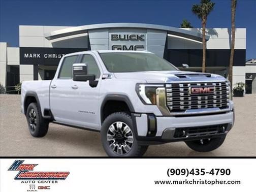 Glacier White 2026 GMC Sierra 2500 Denali