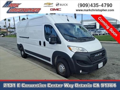 Bright White Clearcoat 2026 RAM ProMaster 2500 High Roof
