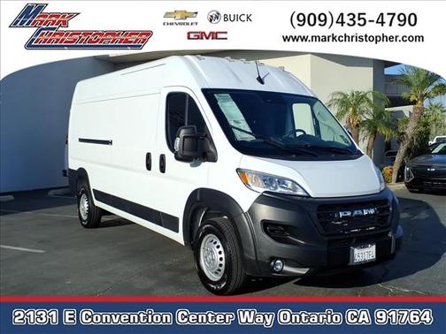 Bright White Clearcoat 2026 RAM ProMaster 2500 High Roof