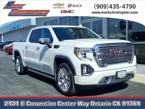 White Frost Tri-Coat 2022 GMC Sierra 1500 Limited Denali