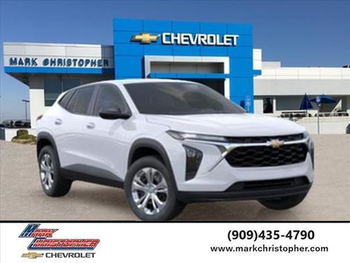 Summit White 2026 Chevrolet Trax LS