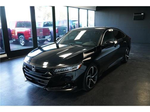 Black 2021 Honda Accord Sport 1.5T