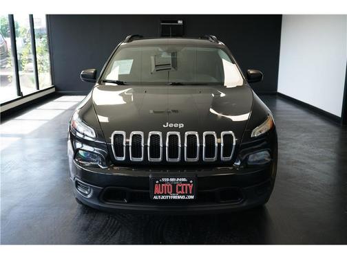 Black 2016 Jeep Cherokee Sport