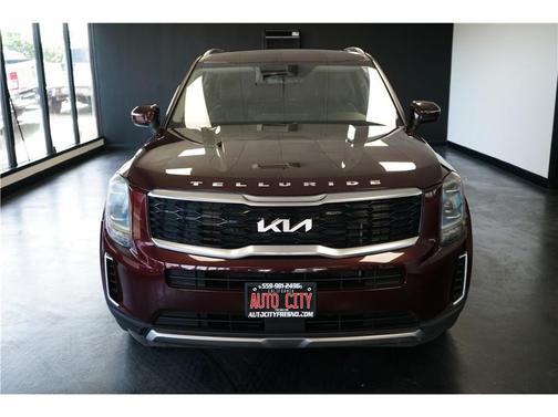 Burgundy 2022 Kia Telluride EX