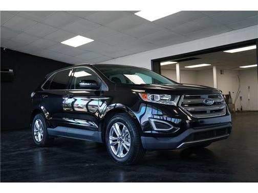 Black 2016 Ford Edge SEL