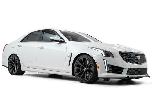 Crystal White Tricoat 2019 Cadillac CTS-V Base